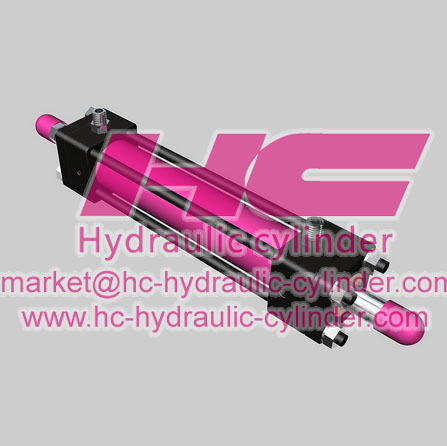 Double-acting hydraulic cylinder series 26 